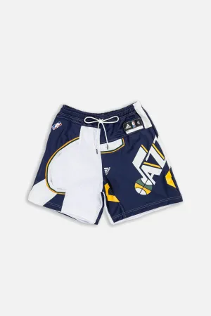 Unisex Rework Utah Jazz NBA Jersey Shorts - M Frankie