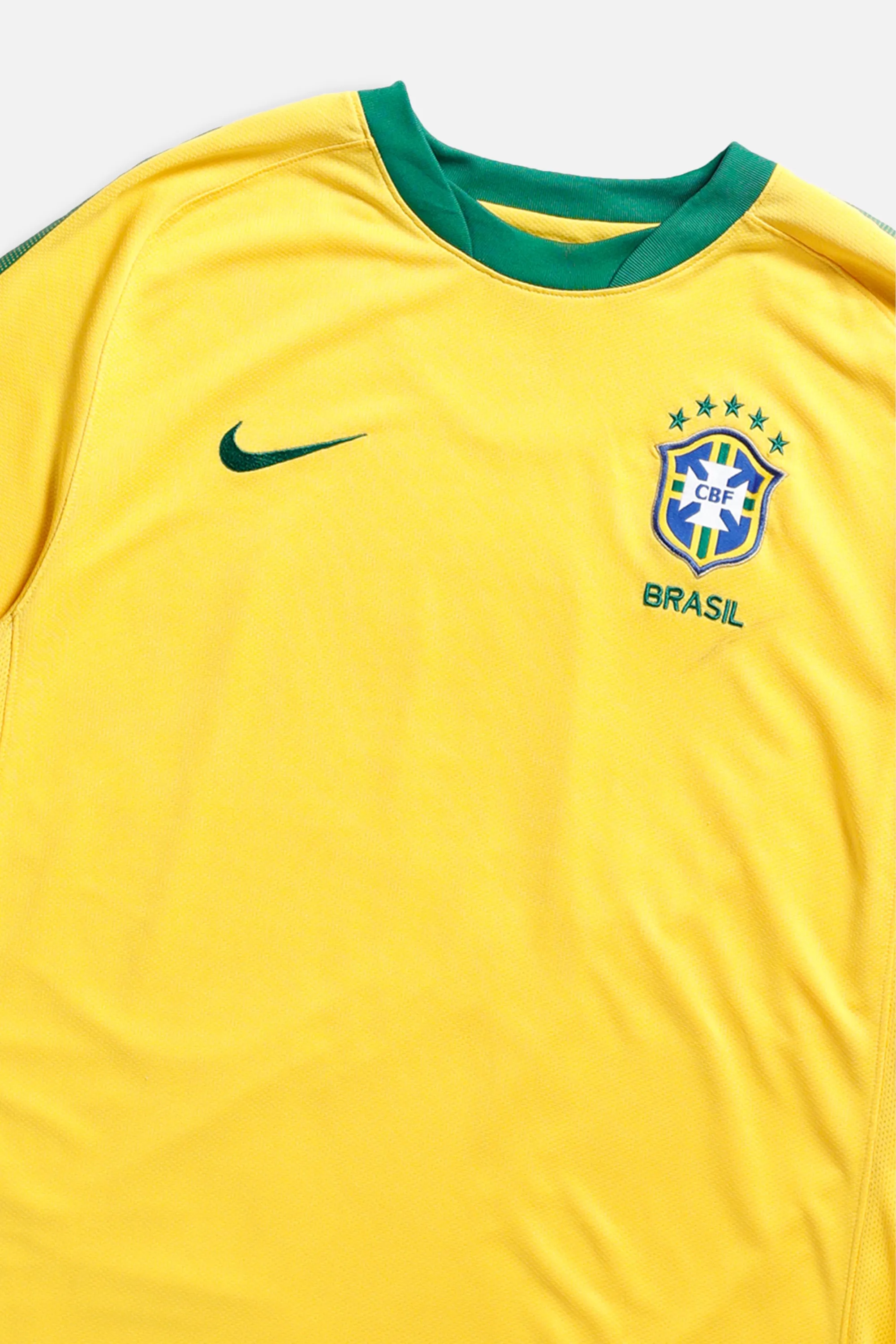 Vintage Brazil Soccer Jersey - L Frankie