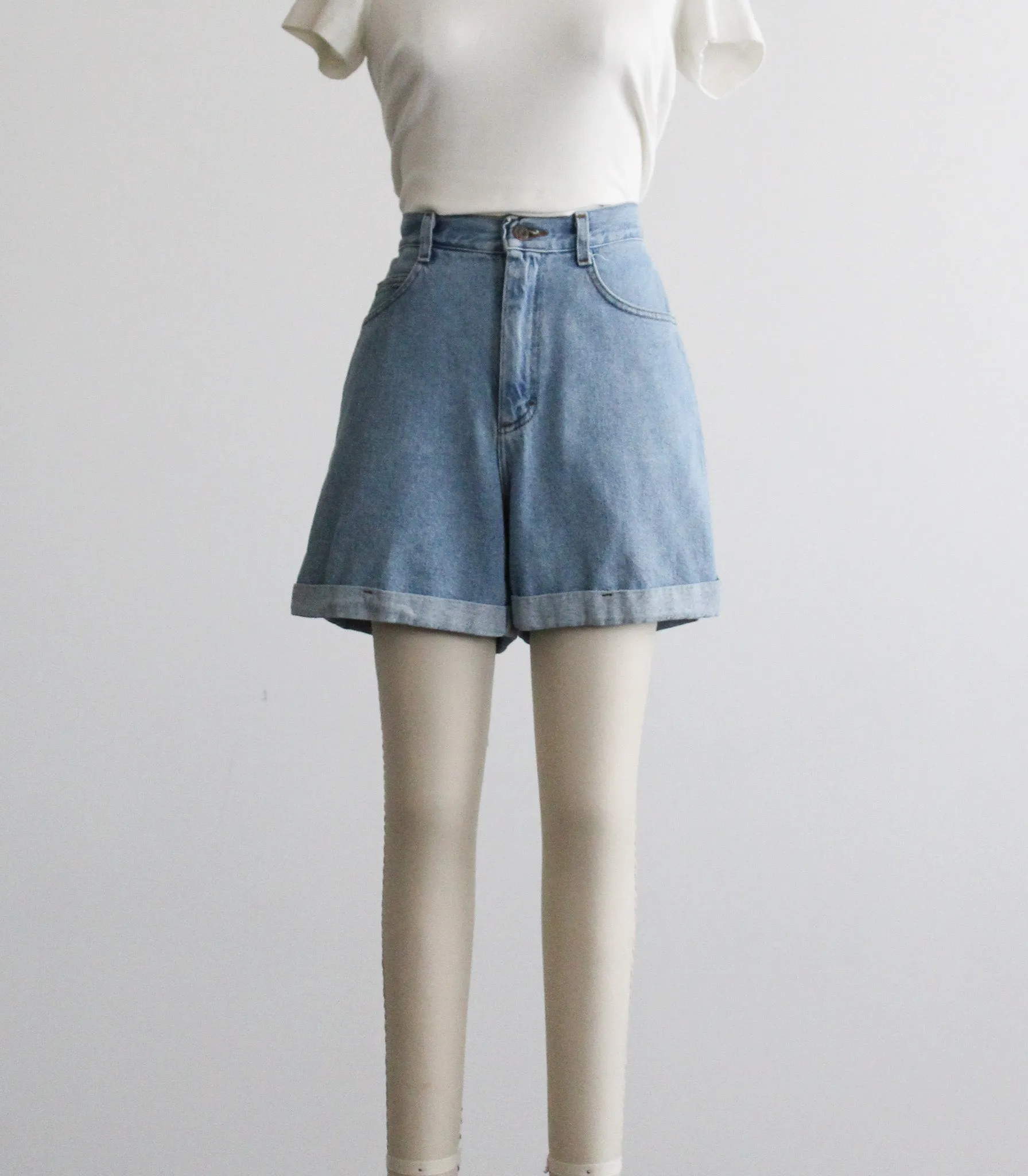 vintage denim shorts 1919 Vintage