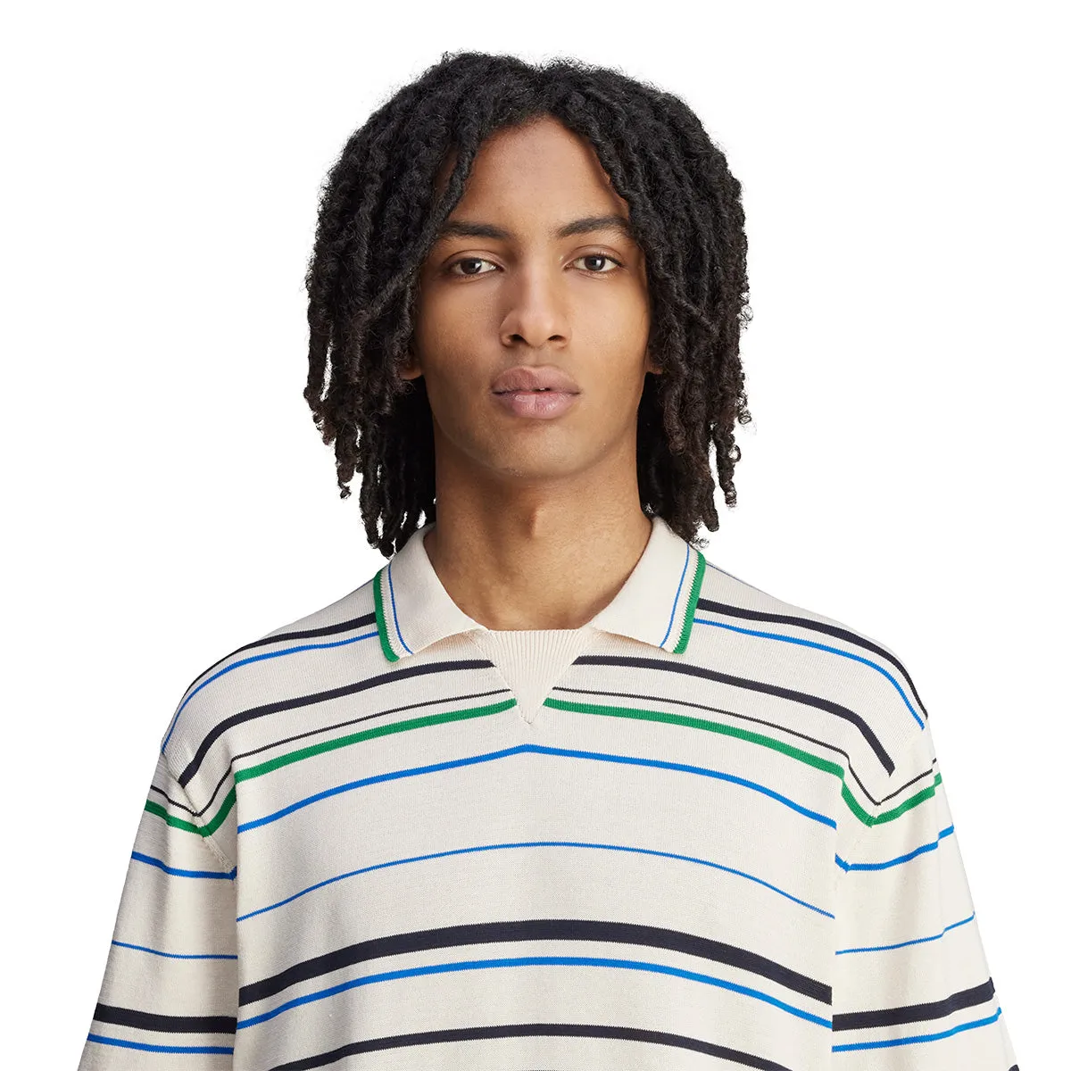   Wales Bonner Knit Polo 'Wonder White'