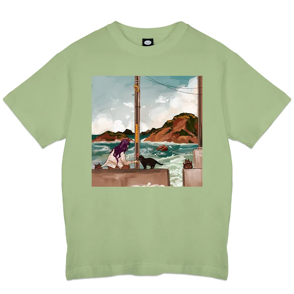 Were Alright Album T-Shirt (Green)
