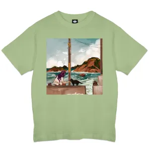 Were Alright Album T-Shirt (Green)