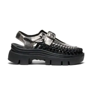Wmns Platform Uneek Mary Jane 'Silver Black'