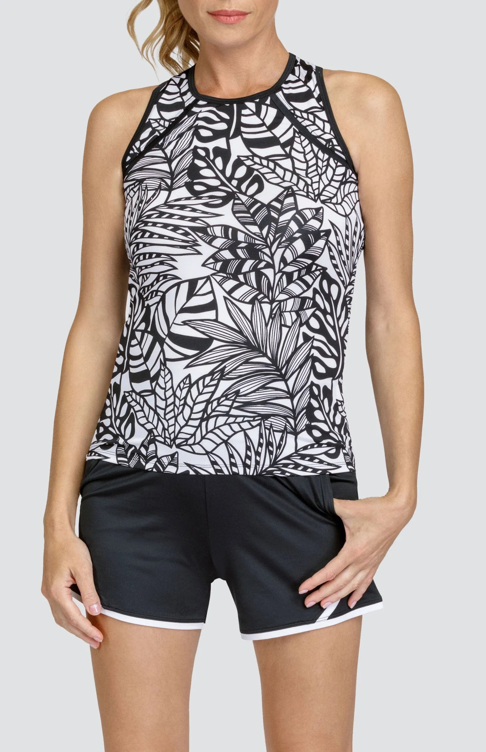 Women Tail Activewear Iridessa Tank - Jungle Eden