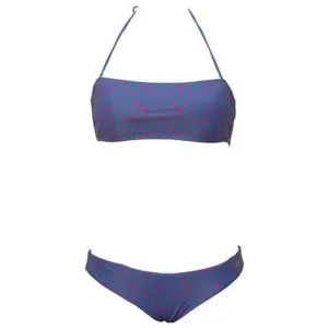WOMEN'S ALLOVER BANDEAU BIKINI - MARTINICA/MULTI