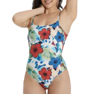 WOMEN'S ALLOVER U BACK ONE PIECE - MARTINICA/MULTI