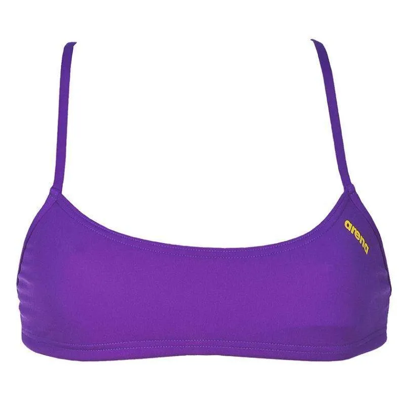 WOMEN'S BANDEAU PLAY BIKINI TOP - MIRTILLA