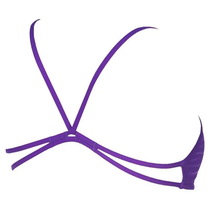 WOMEN'S BANDEAU PLAY BIKINI TOP - MIRTILLA
