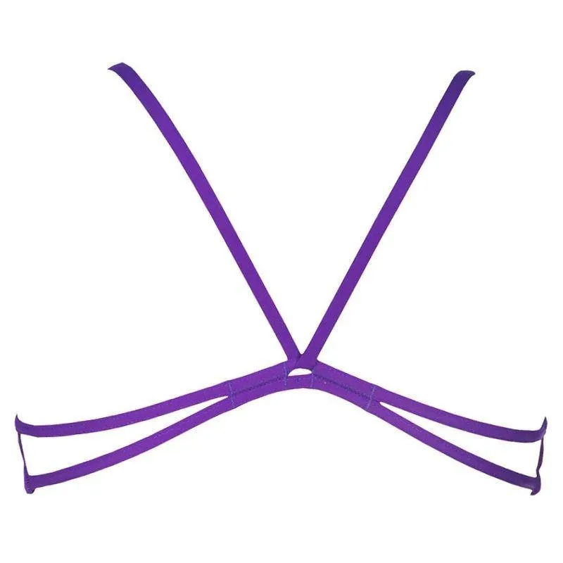 WOMEN'S BANDEAU PLAY BIKINI TOP - MIRTILLA