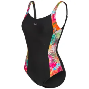 WOMEN'S BODYLIFT SWIMSUIT PAOLA WING BACK C CUP - NIGHT GREY/WHITE MULTI