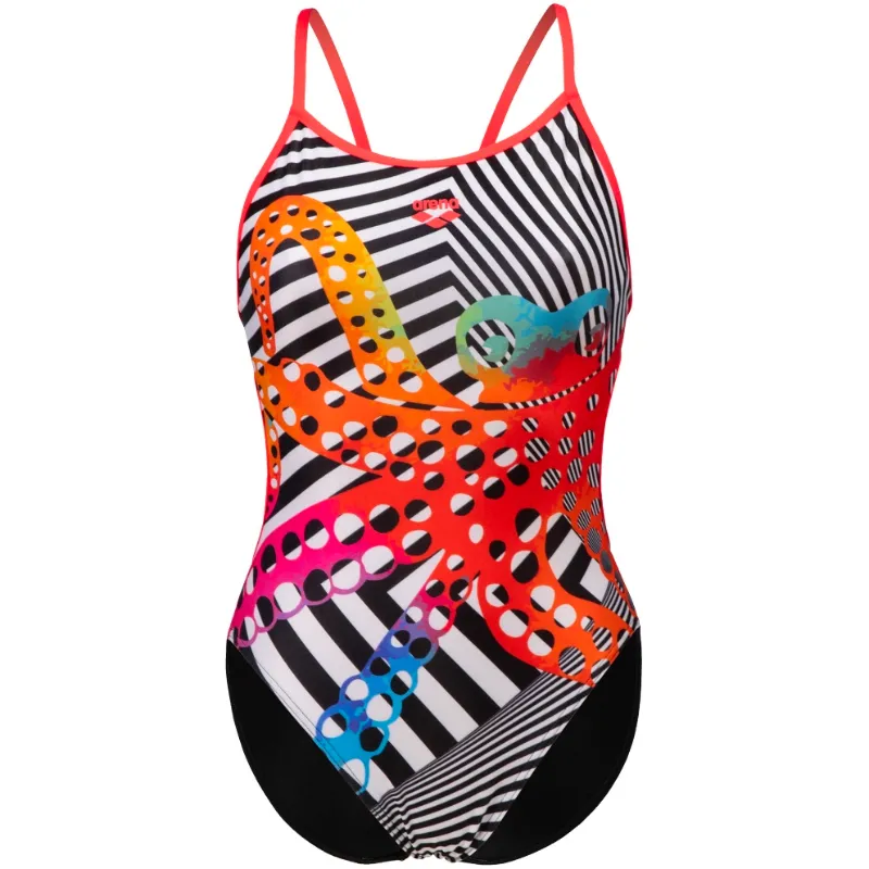 WOMEN'S CRAZY ARENA SWIMSUIT OCTOPUS