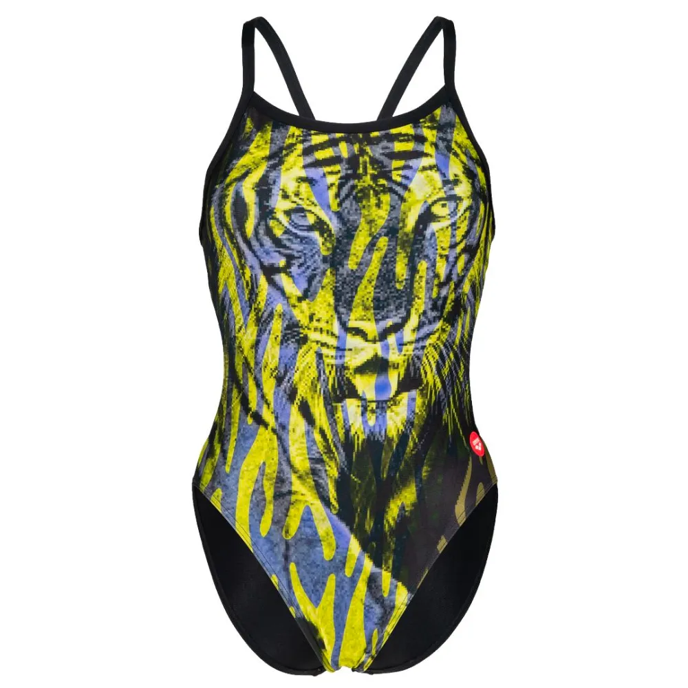 WOMEN'S CRAZY ARENA SWIMSUIT TIGER PRINT