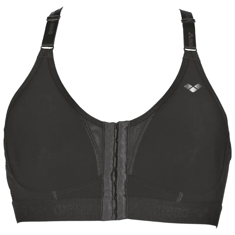 WOMEN'S FLORA SPORTS BRA - BLACK