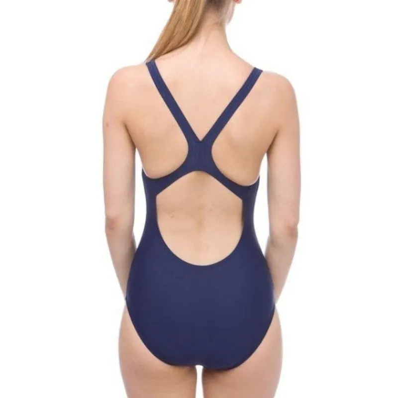 WOMEN'S FLUORESCENT SWIM PRO ONE PIECE - NAVY