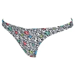 WOMEN'S FREE BRIEF BIKINI BOTTOM - WHITE/MULTI