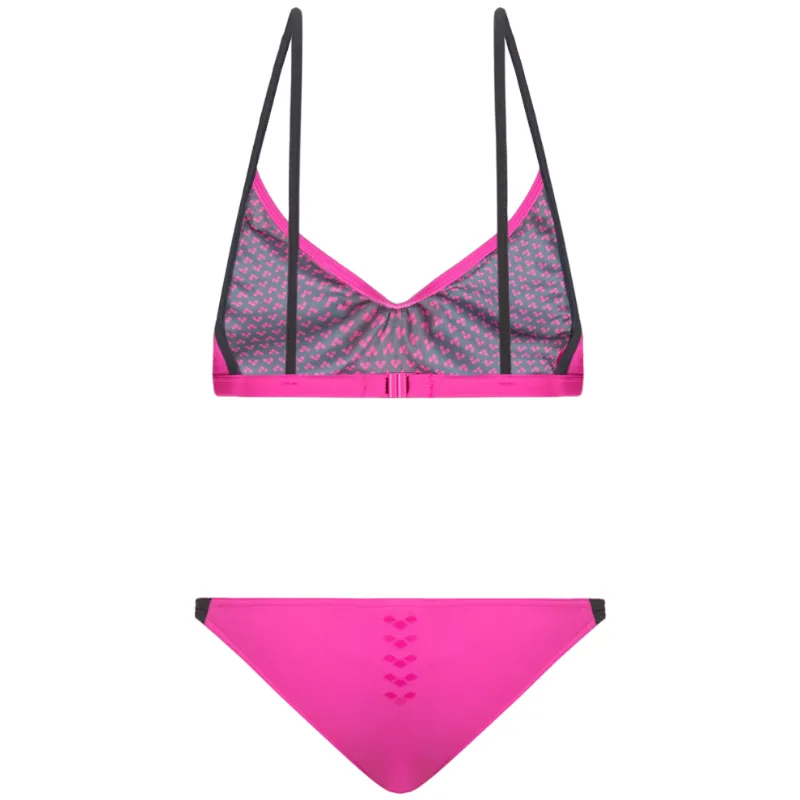 WOMEN'S ICONS TRIANGLE BIKINI - PINK FLAMBE