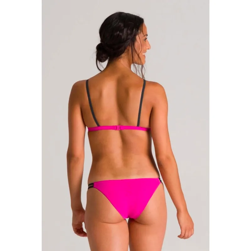 WOMEN'S ICONS TRIANGLE BIKINI - PINK FLAMBE