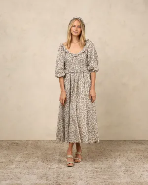 Women's Junie Dress | Vintage Blue Floral