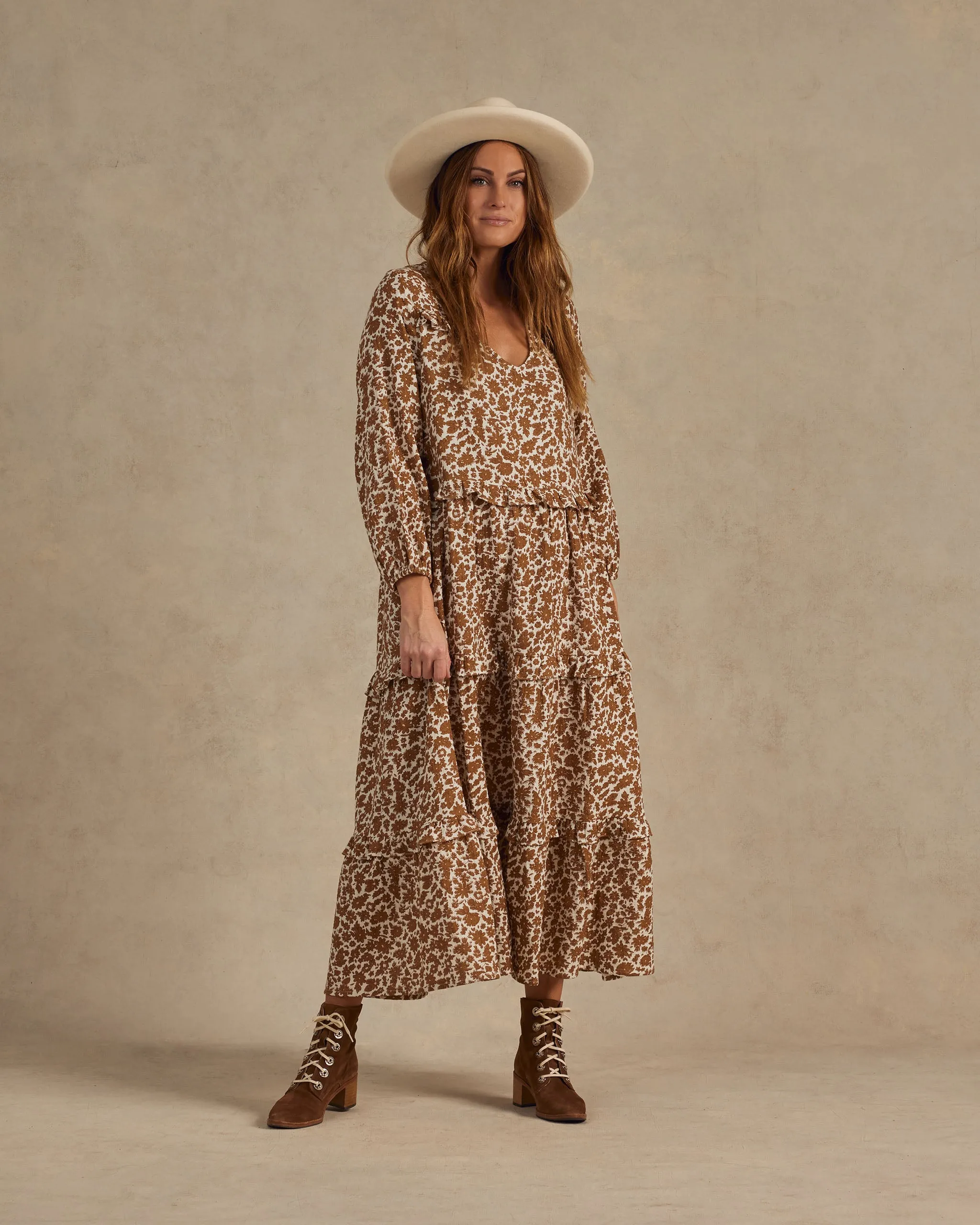women's mabel dress || gold gardens