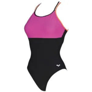 WOMEN'S MELISSA LIGHT CROSS ONE PIECE - BLACK