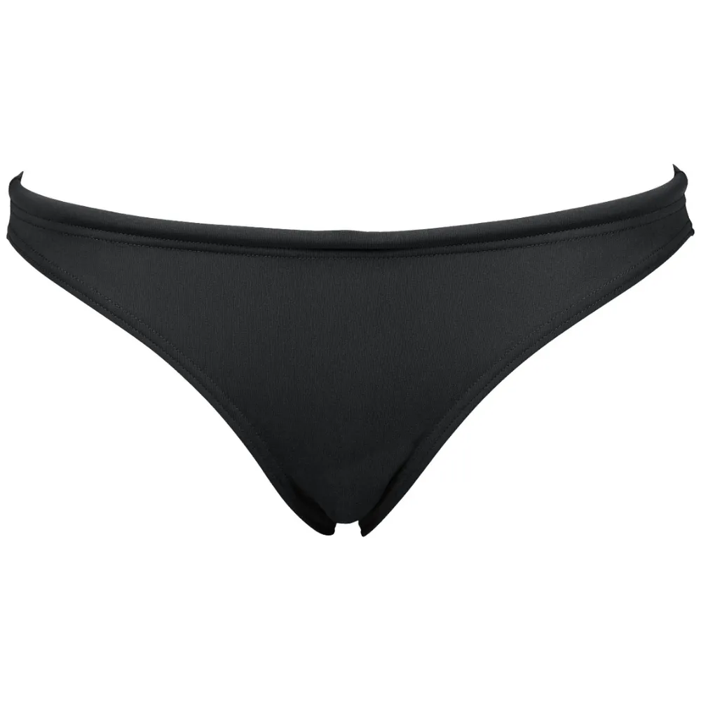 WOMEN'S REAL BRIEF BIKINI BOTTOM - BLACK/YELLOW STAR