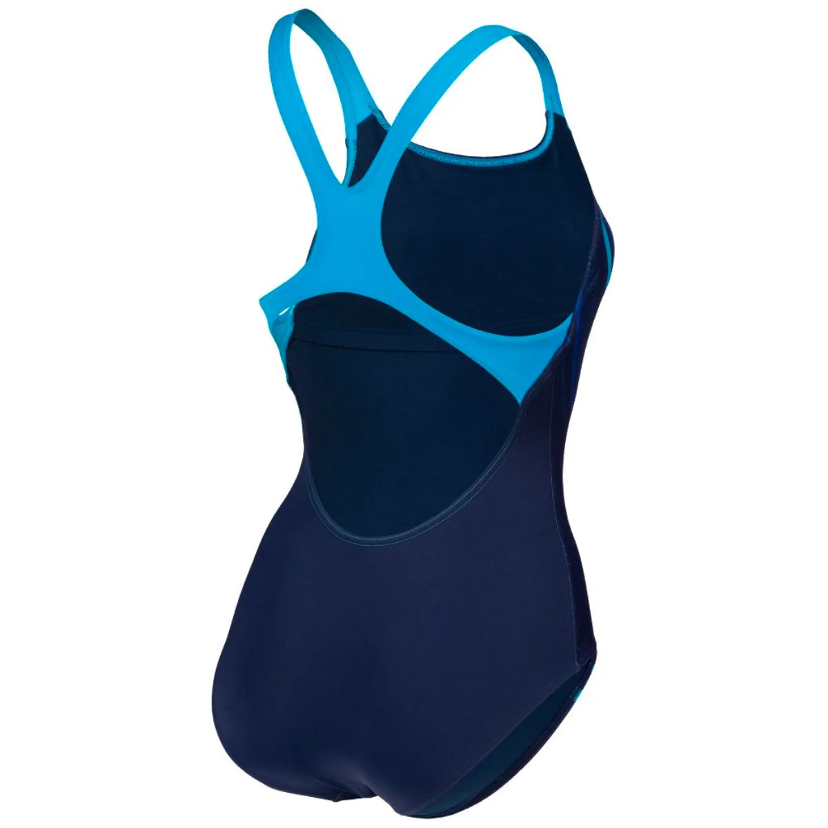 WOMEN'S SWIMSUIT SPIKES PRO BACK - NAVY/TURQUOISE