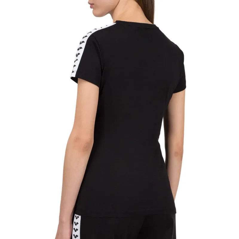 WOMEN'S T-SHIRT TEAM - BLACK/WHITE/BLACK