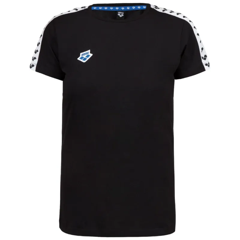 WOMEN'S T-SHIRT TEAM - BLACK/WHITE/BLACK