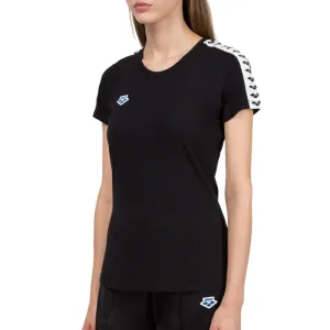 WOMEN'S T-SHIRT TEAM - BLACK/WHITE/BLACK