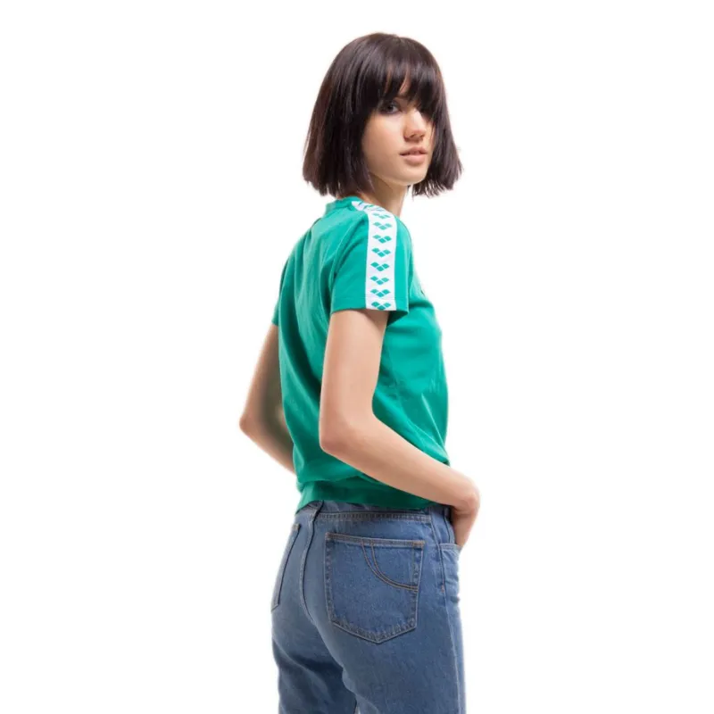 WOMEN'S T-SHIRT TEAM - EVERGREEN/WHITE/EVERGREEN