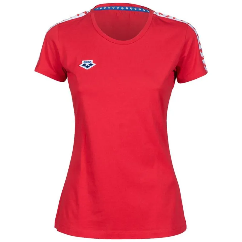 WOMEN'S T-SHIRT TEAM - RED/WHITE/RED