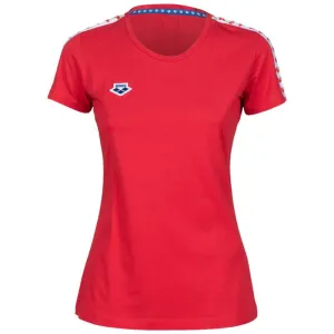 WOMEN'S T-SHIRT TEAM - RED/WHITE/RED