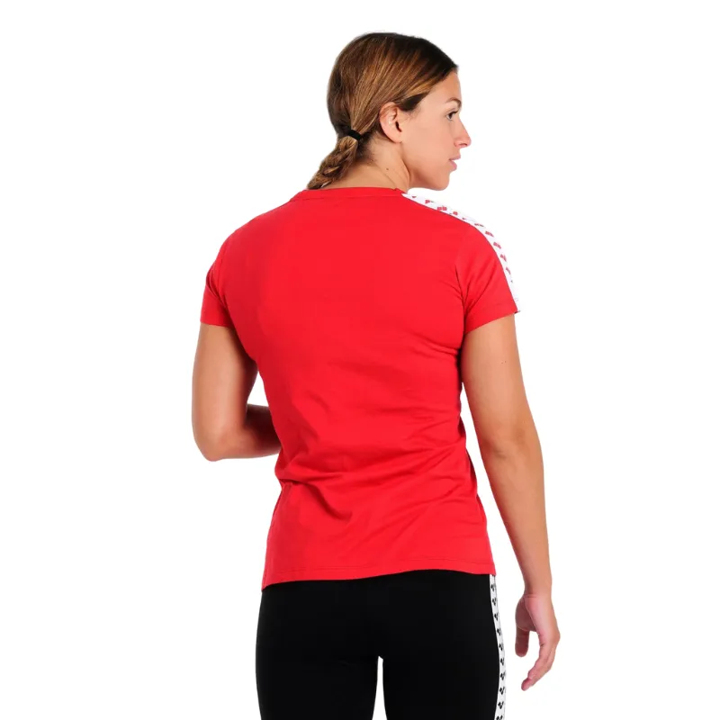WOMEN'S T-SHIRT TEAM - RED/WHITE/RED