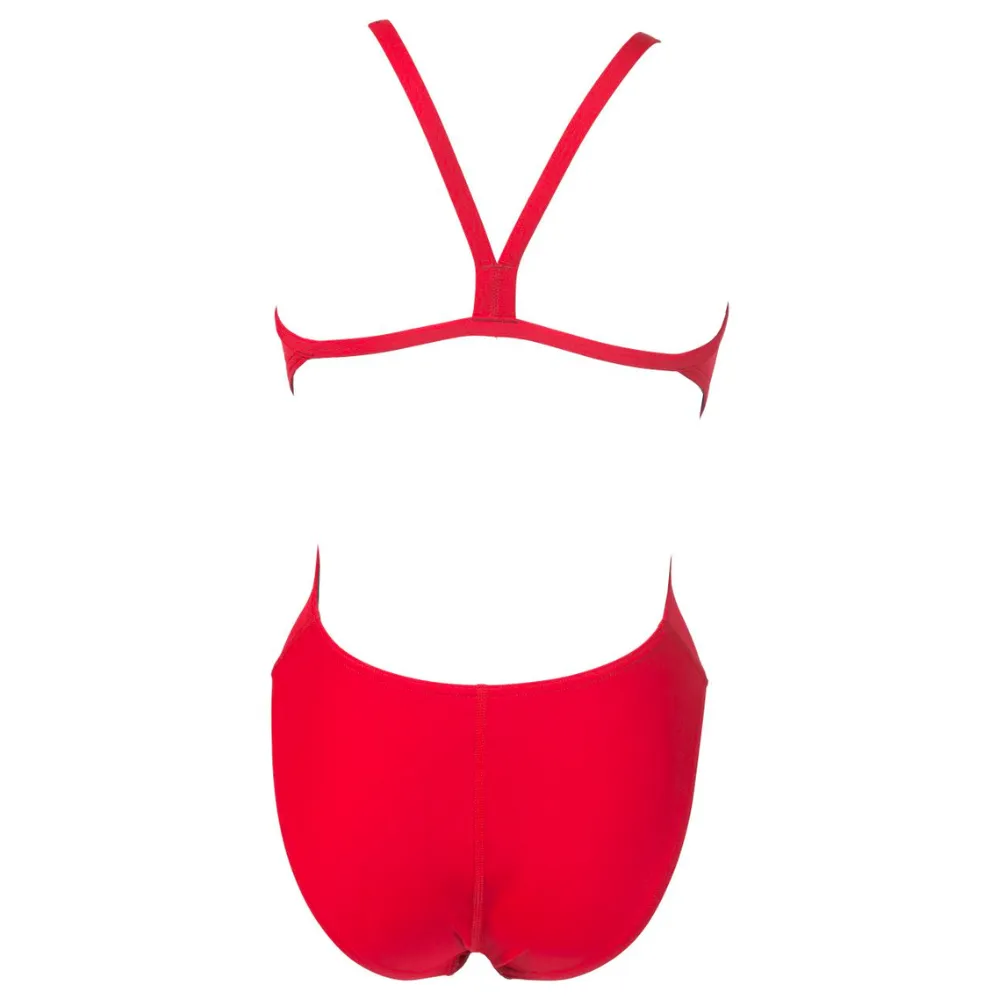 WOMEN'S TEAM SWIMSUIT CHALLENGE SOLID - RED