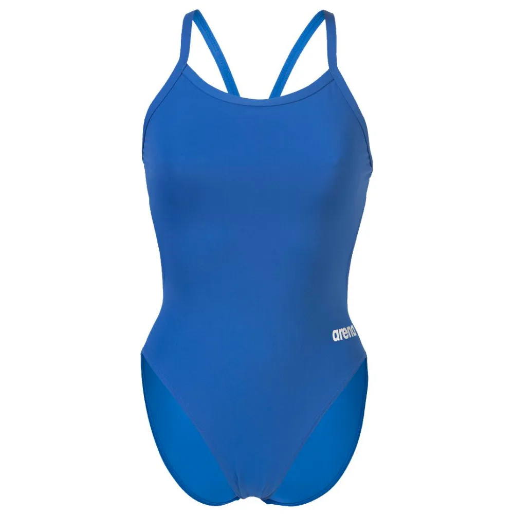 WOMEN'S TEAM SWIMSUIT CHALLENGE SOLID - ROYAL