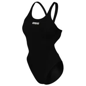 WOMEN'S TEAM SWIMSUIT SWIM TECH SOLID - BLACK