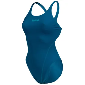 WOMEN'S TEAM SWIMSUIT SWIM TECH SOLID - BLUE COSMO
