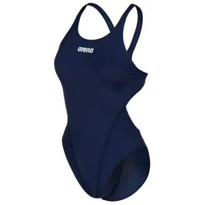 WOMEN'S TEAM SWIMSUIT SWIM TECH SOLID - NAVY