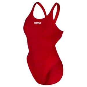 WOMEN'S TEAM SWIMSUIT SWIM TECH SOLID - RED