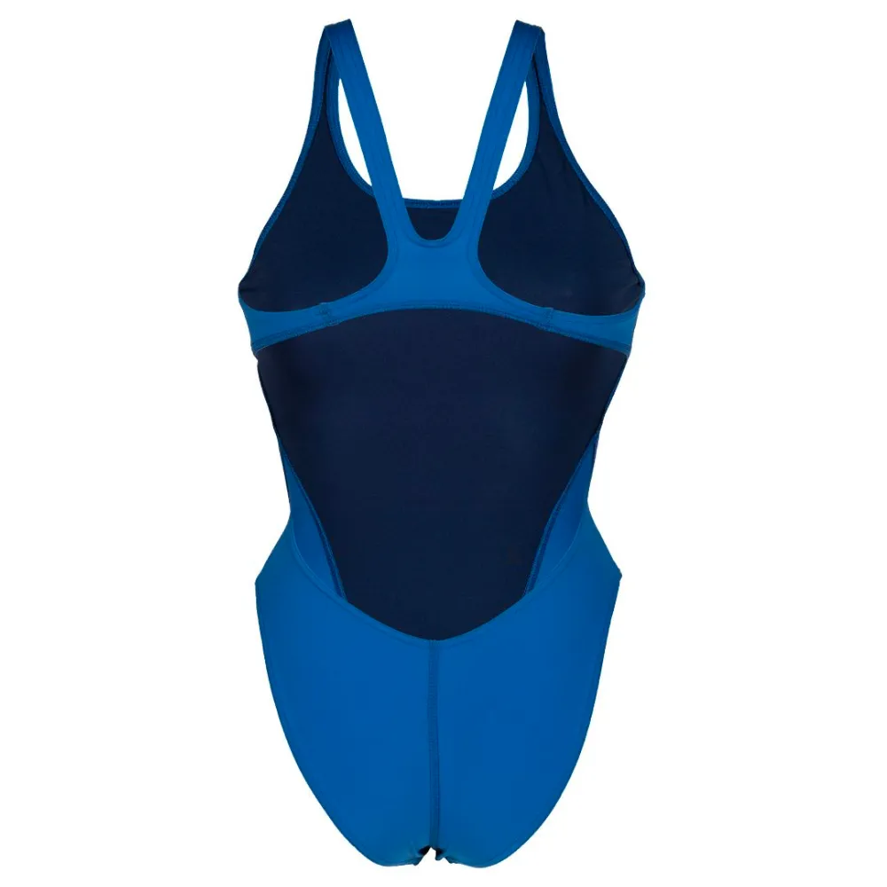 WOMEN'S TEAM SWIMSUIT SWIM TECH SOLID - ROYAL