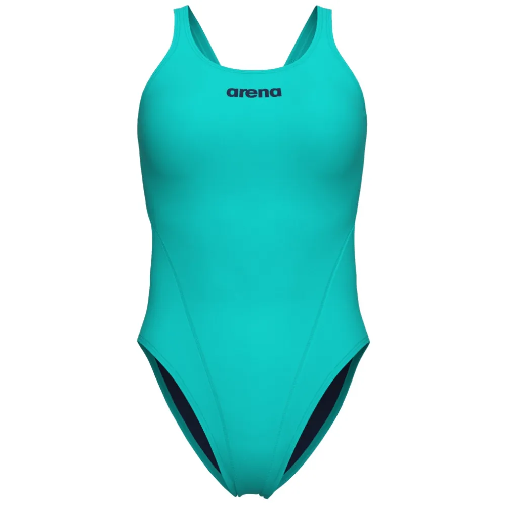 WOMEN'S TEAM SWIMSUIT SWIM TECH SOLID - WATER