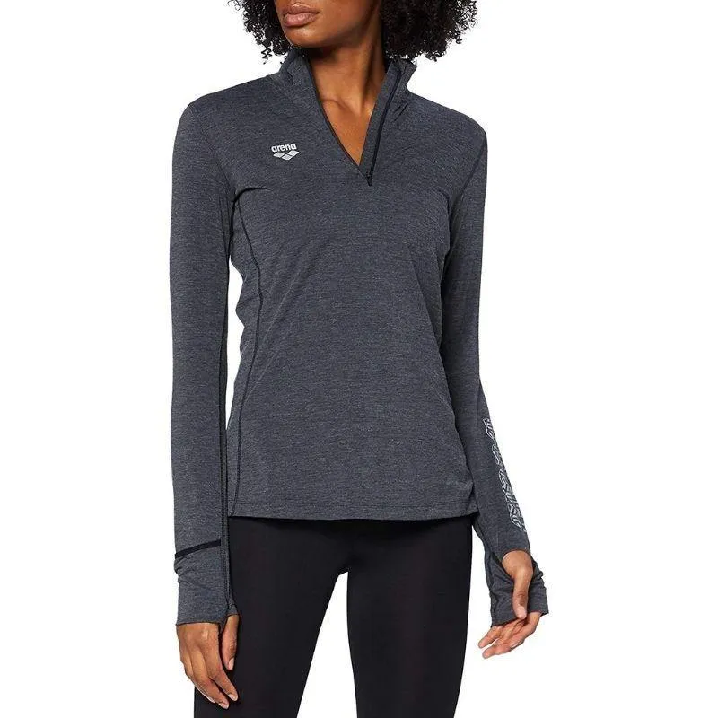 WOMEN'S THERMAL HALF ZIP LONG SLEEVE TRAINING TOP