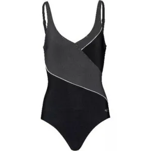 WOMEN'S TOPAZ SQUARED BACK ONE PIECE - BLACK