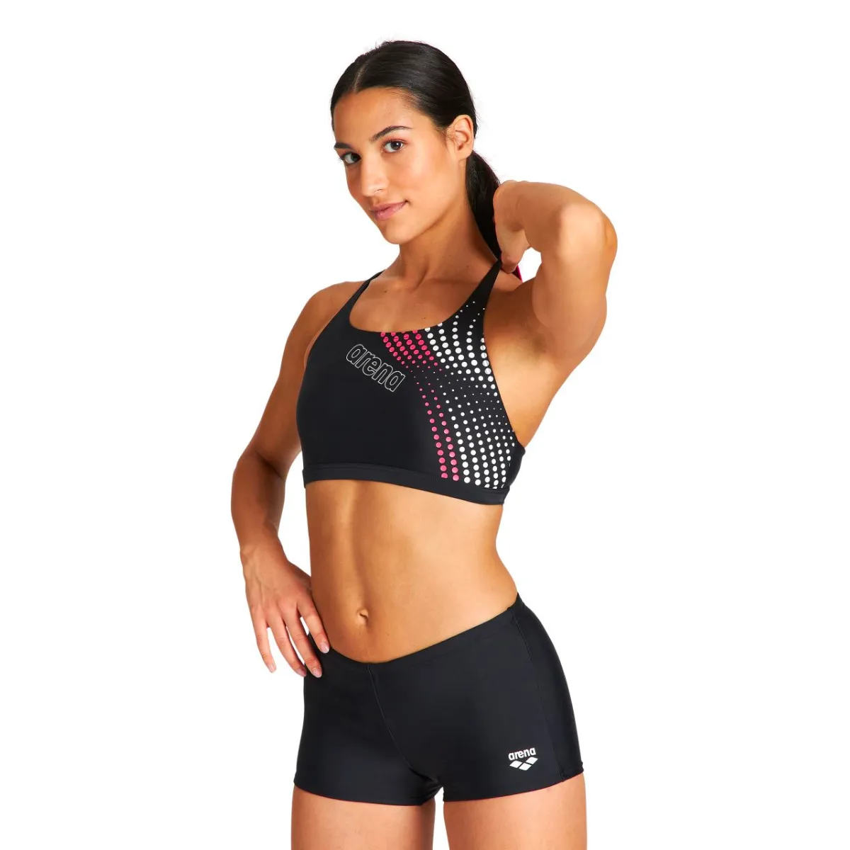 WOMEN'S VIBRANCY TWO PIECES - BLACK/FREAK ROSE