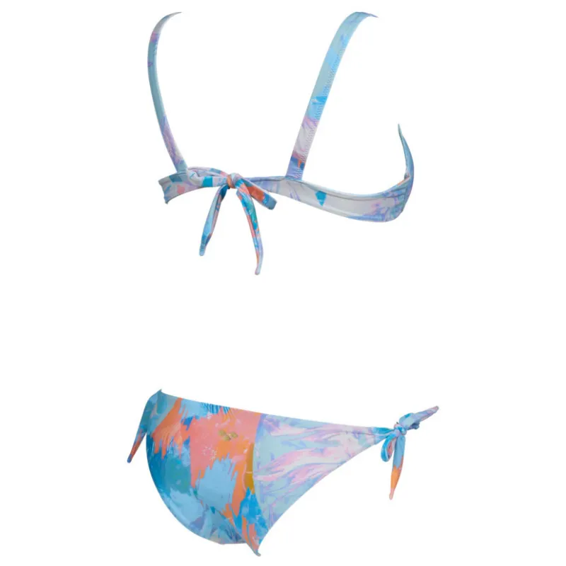 WOMEN'S WIRE BIKINI ALLOVER - ASPHALT/MULTI