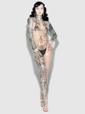 Ziggy Rhinestone Teddy by Frederick's of Hollywood
