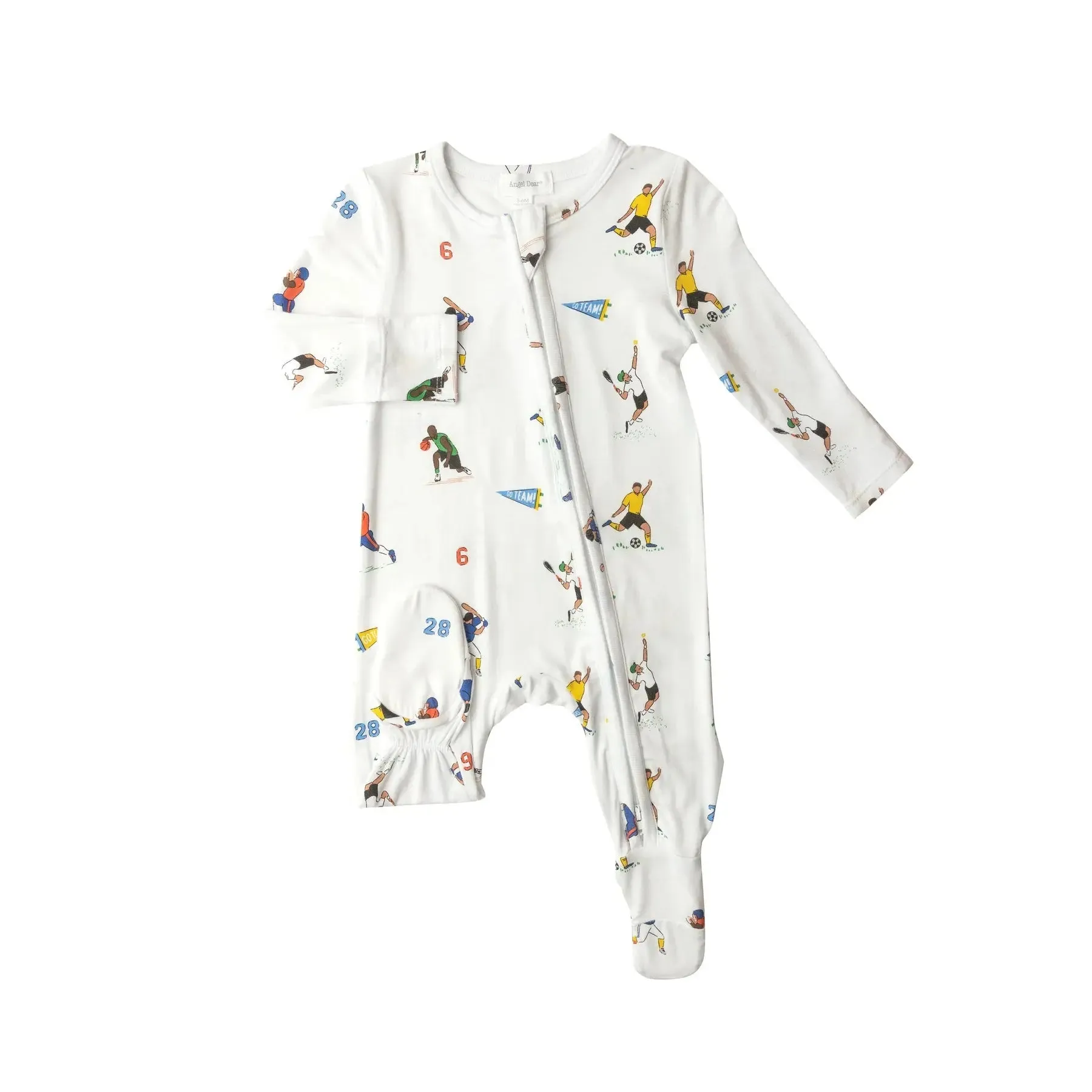 Zipper Footie - Sports | Angel Dear