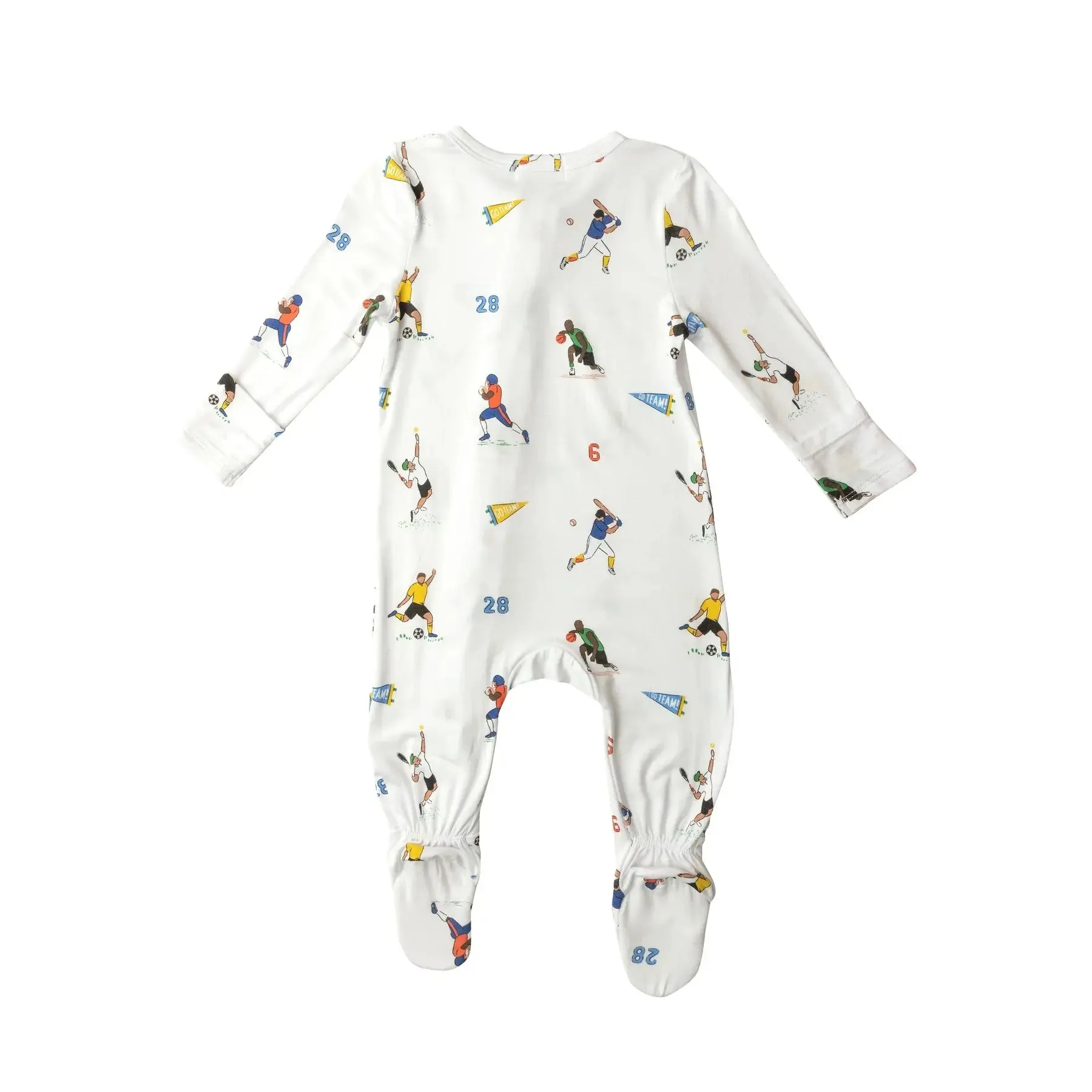 Zipper Footie - Sports | Angel Dear